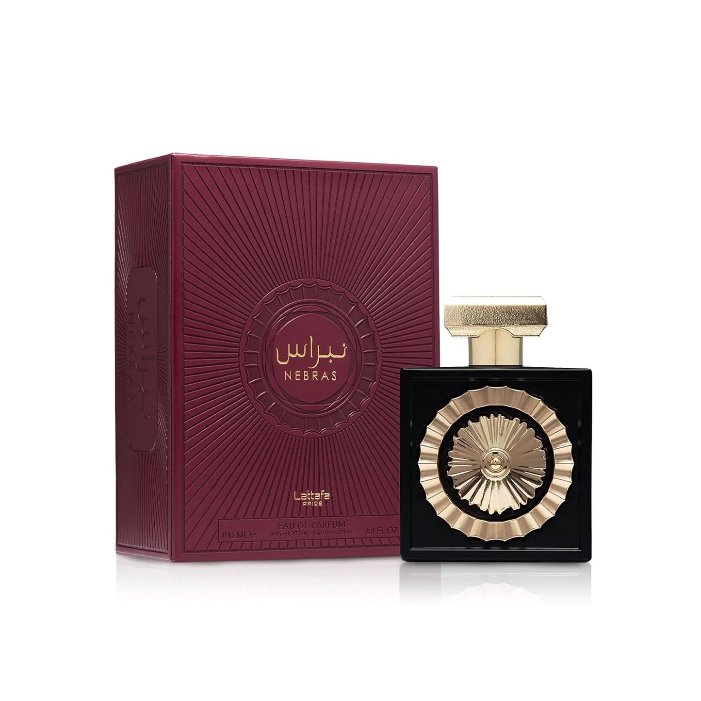 Nebras Unisex Eau De Parfum Spray, 3.4 Ounce